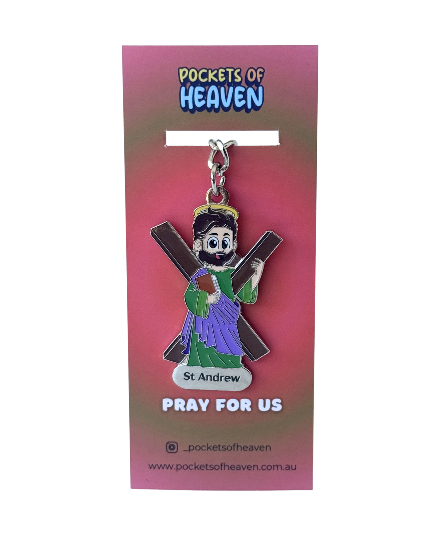 St Andrew Keyring