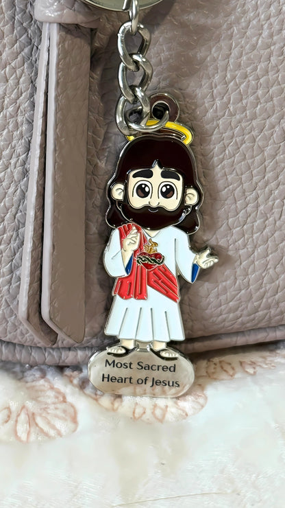 Most Sacred Heart of Jesus Keyring