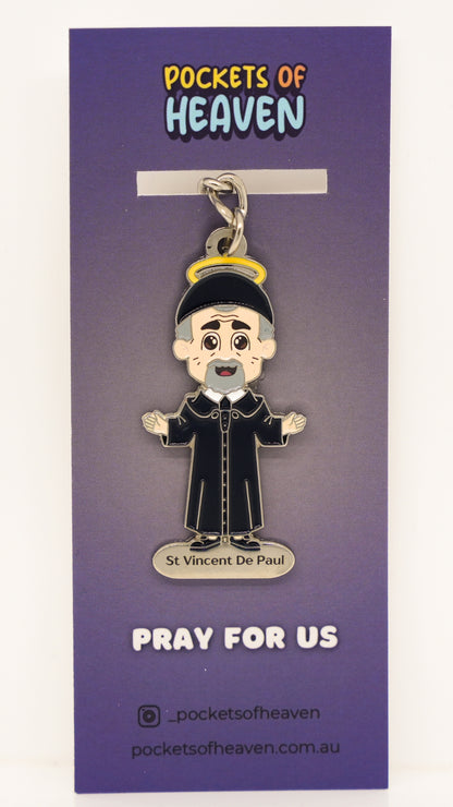 St Vincent De Paul Keyring