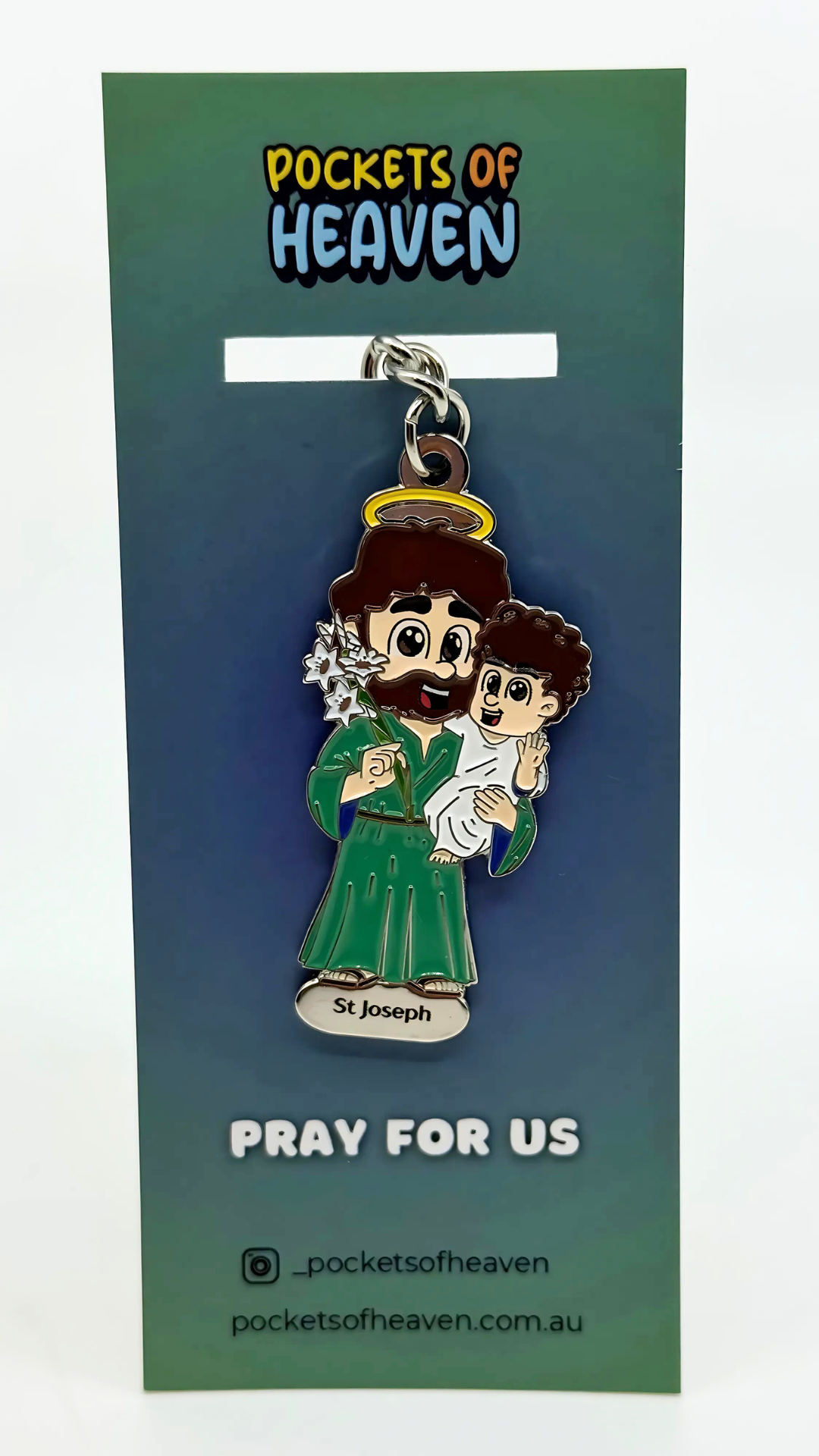 St Joseph Keyring