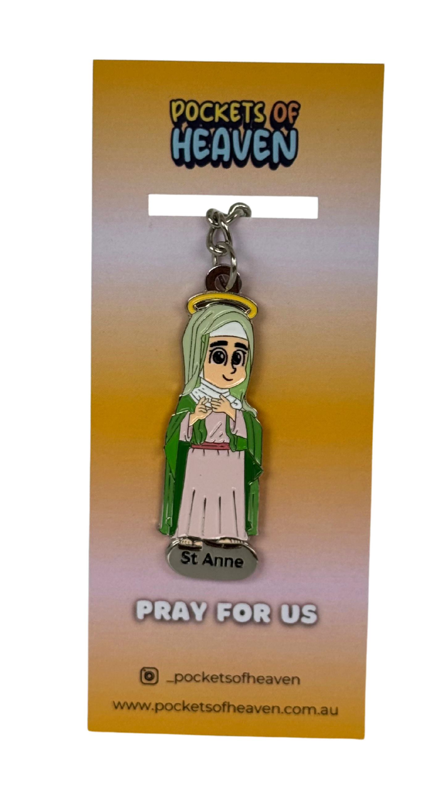 St Anne Keyring