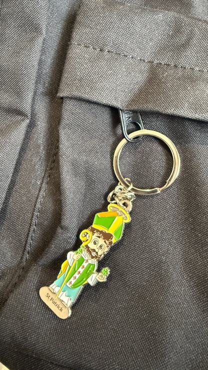 St Patrick Keyring