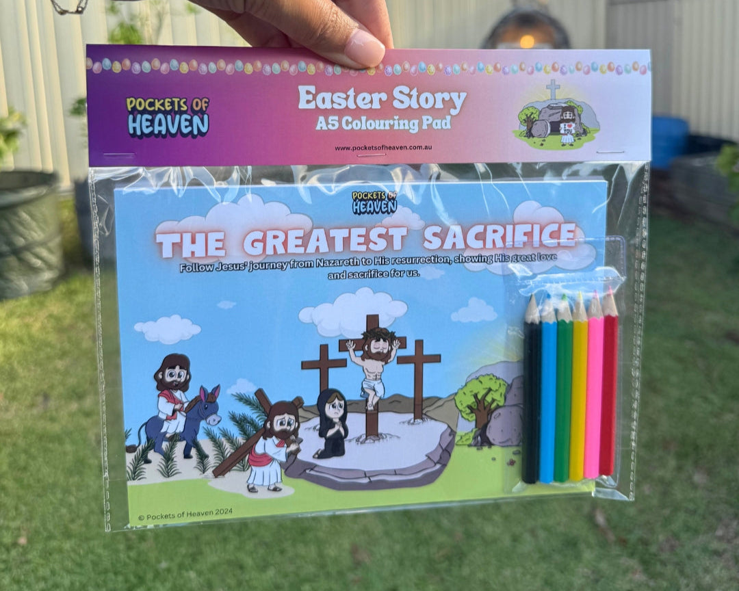 The Easter Story - A5 Colouring Pad
