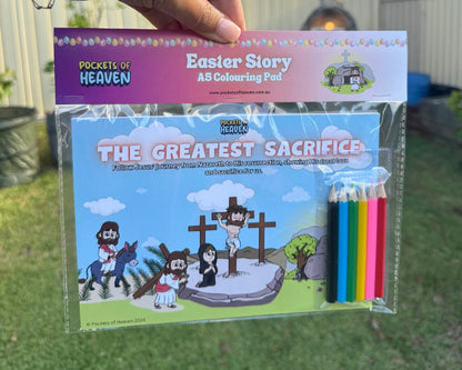 The Easter Story - A5 Colouring Pad