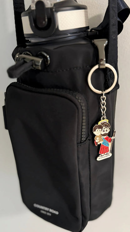 St Christopher Keyring
