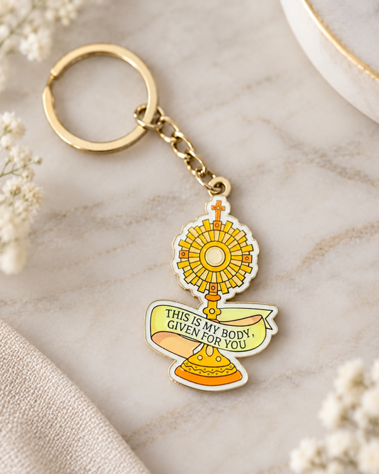 Monstrance Keyring