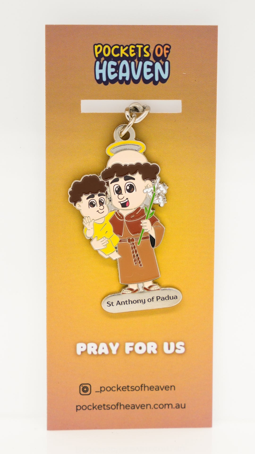 St Anthony of Padua Keyring