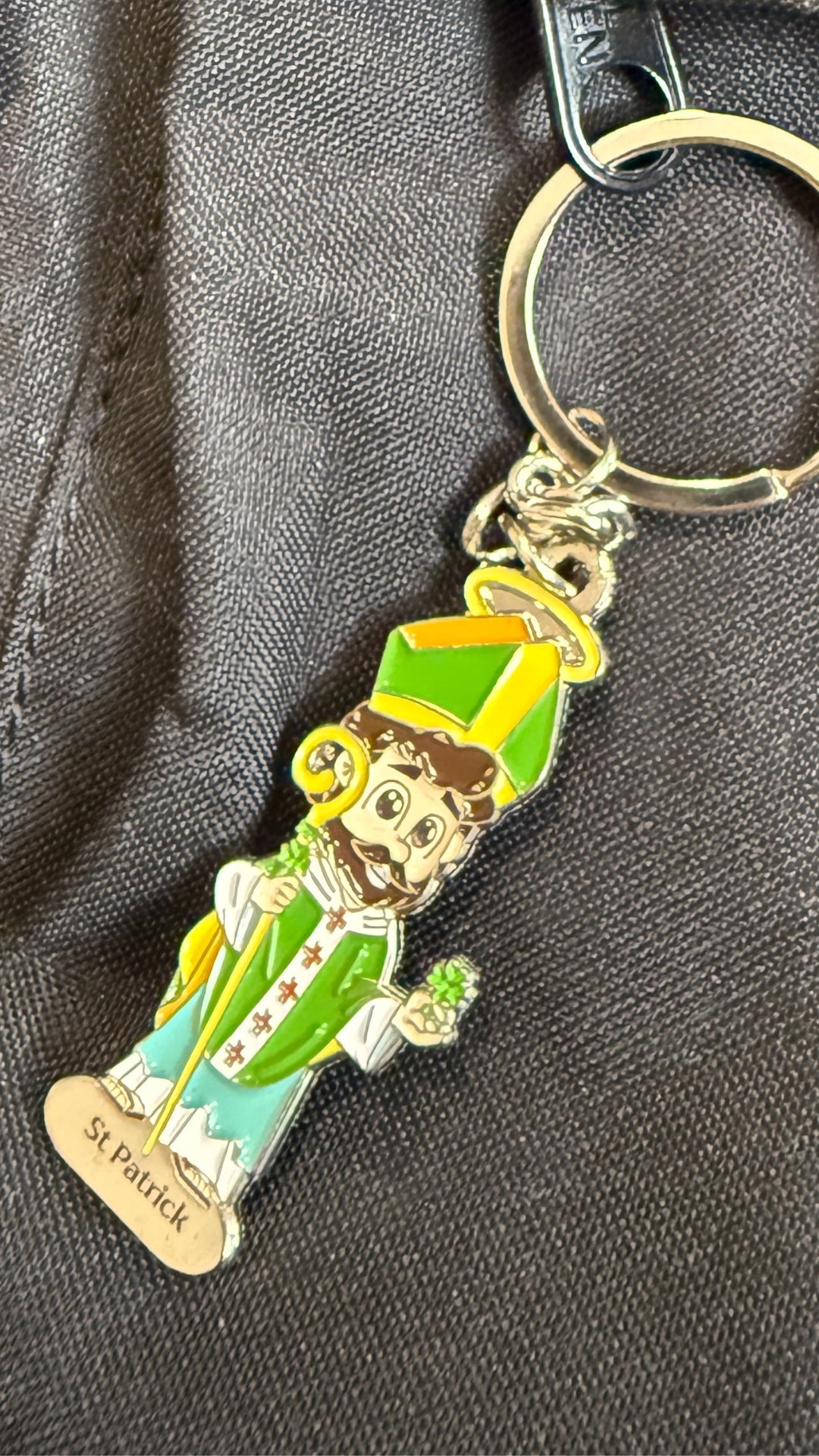 St Patrick Keyring