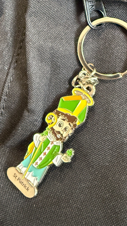 St Patrick Keyring