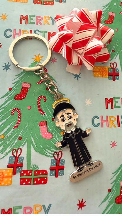 St Vincent De Paul Keyring