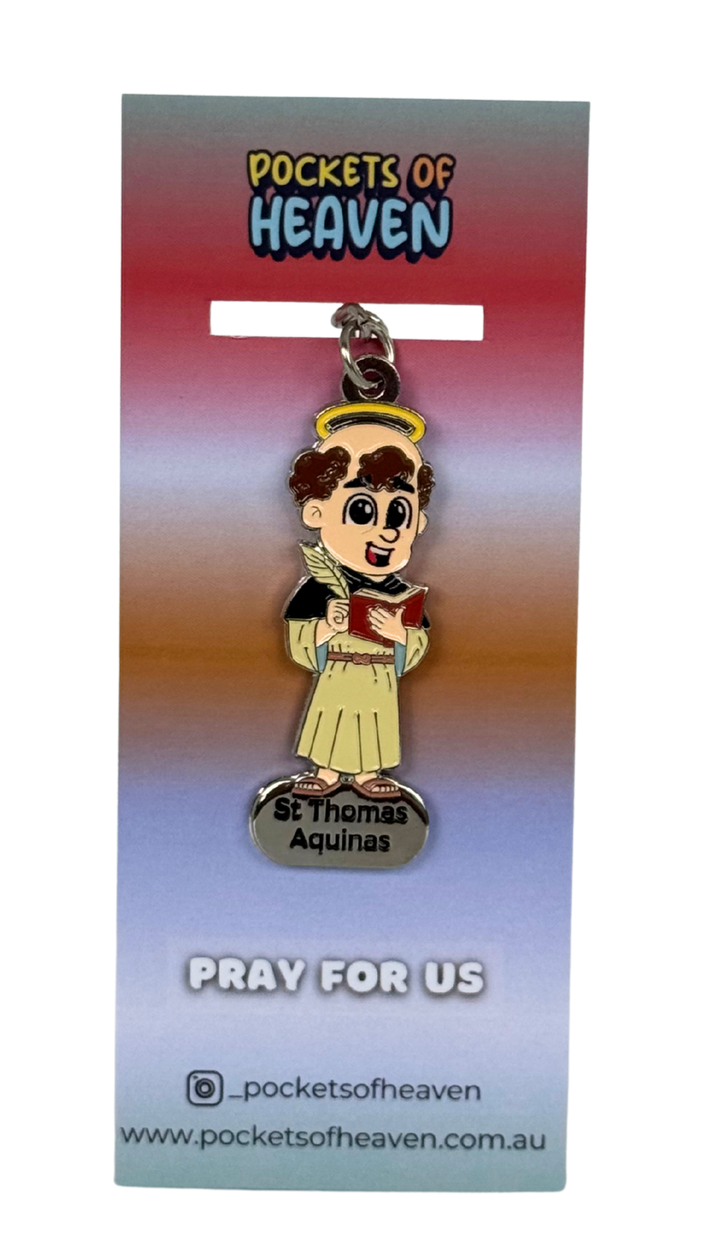 St Thomas Aquinas Keyring