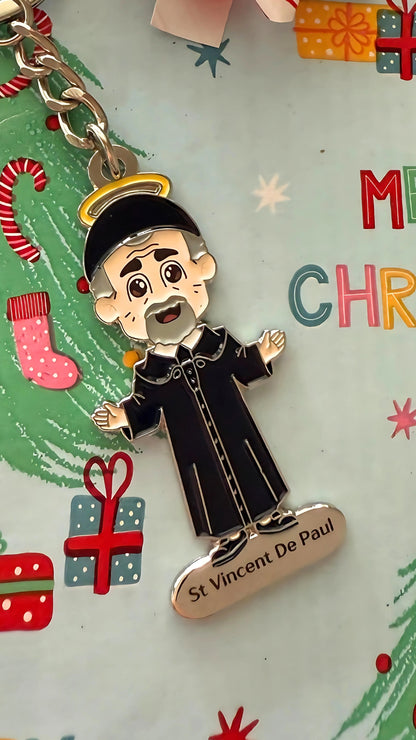 St Vincent De Paul Keyring