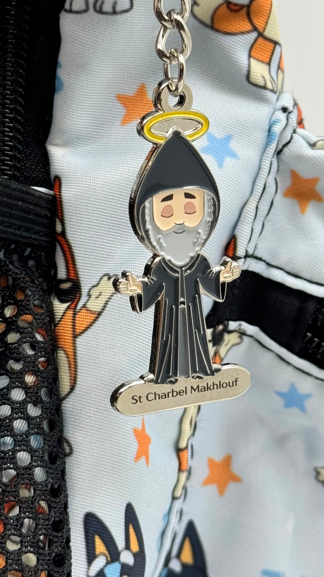St Charbel Keyring