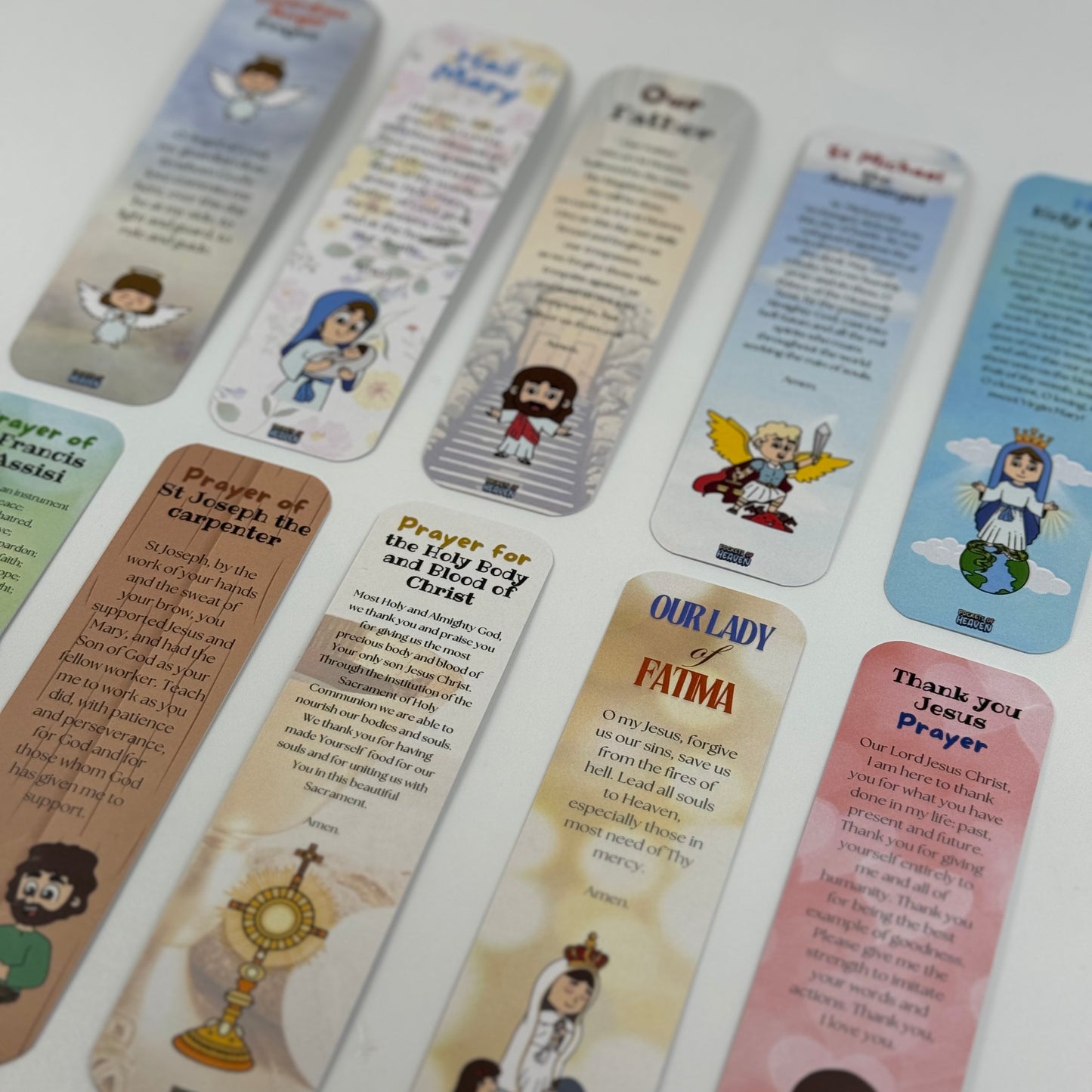Bookmarks (Saint & Prayer Bookmarks) image 2
