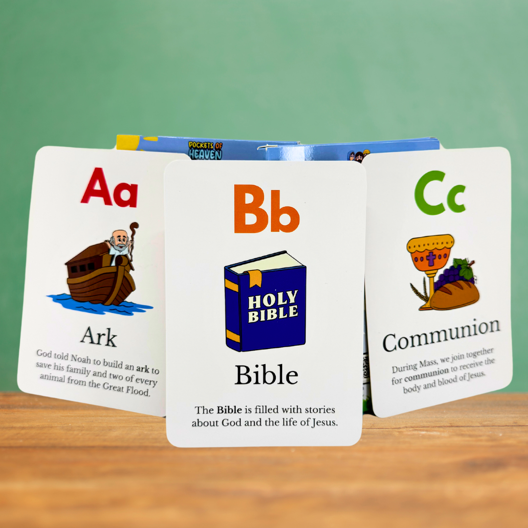 Biblical ABC Flashcards image 0