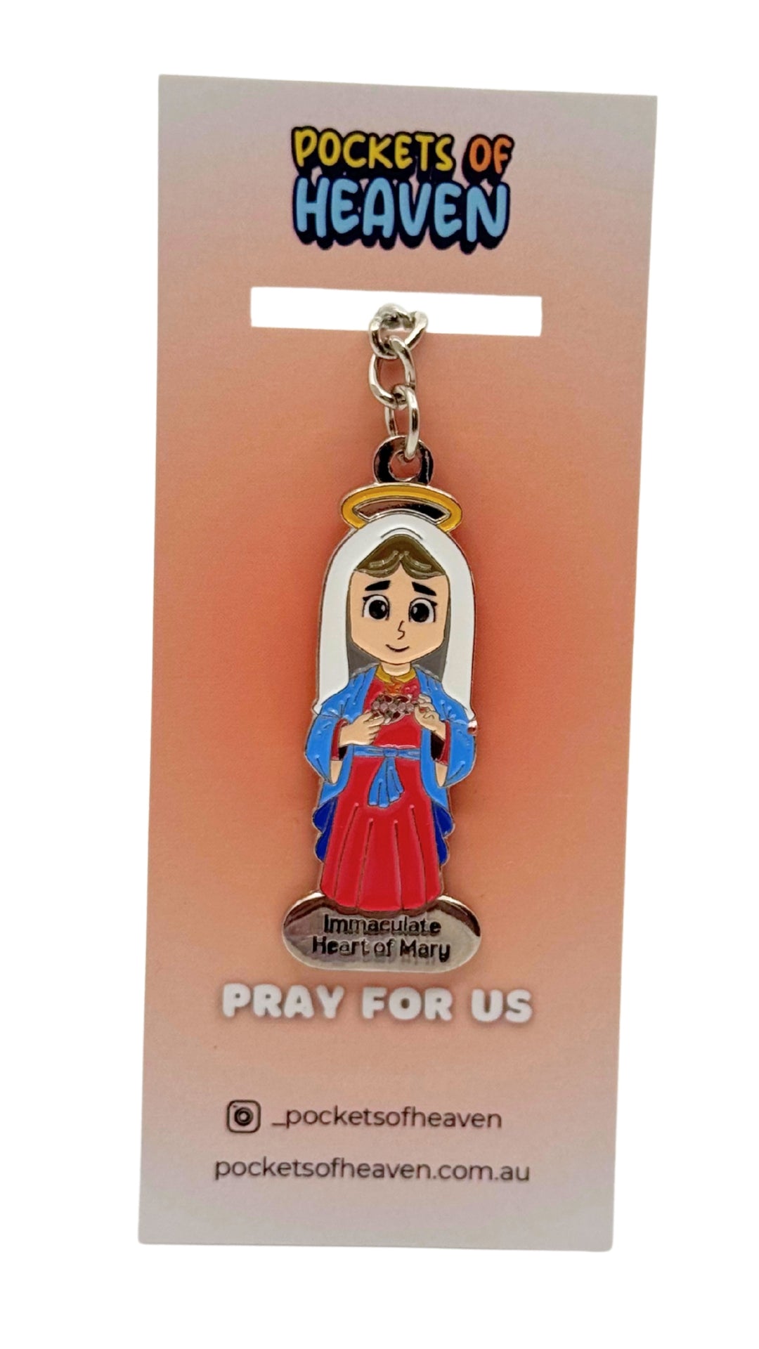 Immaculate Heart of Mary Keyring