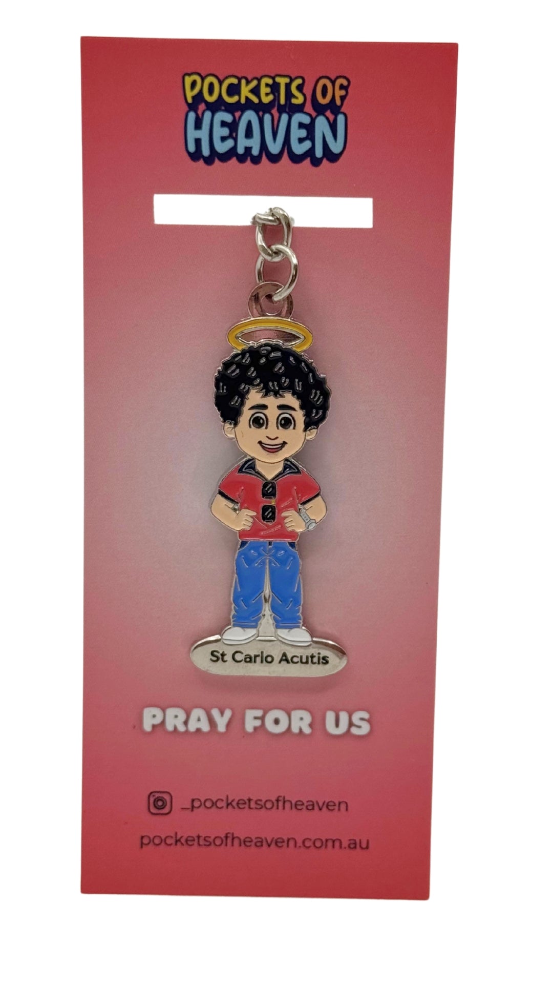St Carlo Acutis Keyring