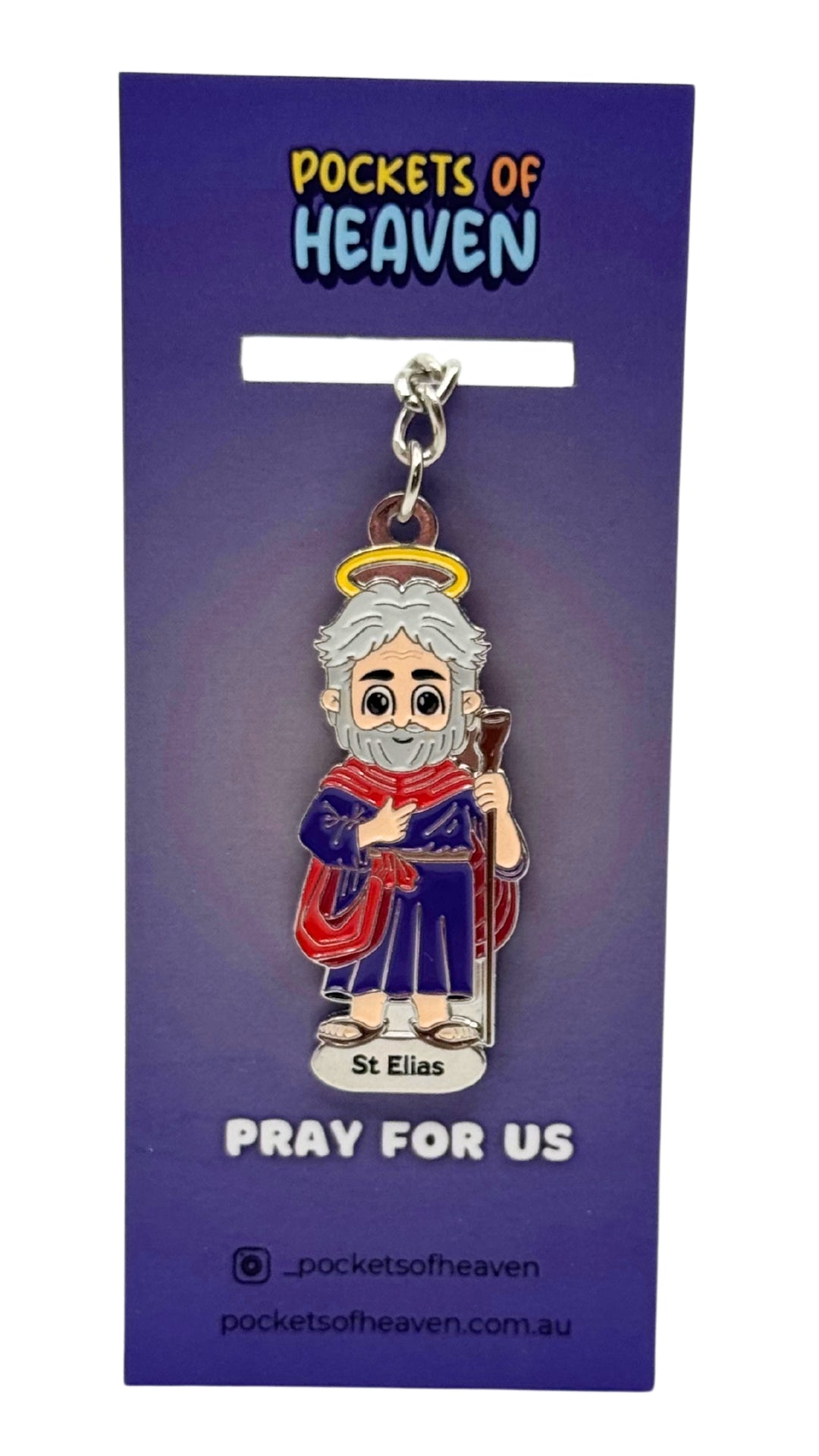 St Elias Keyring