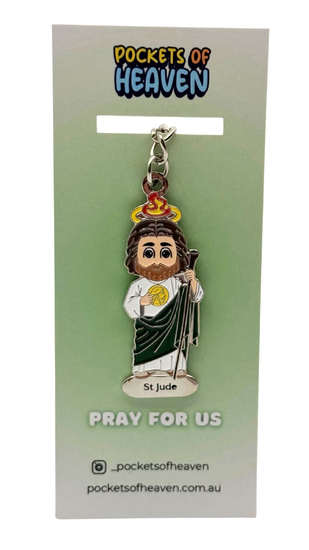 St Jude Keyring