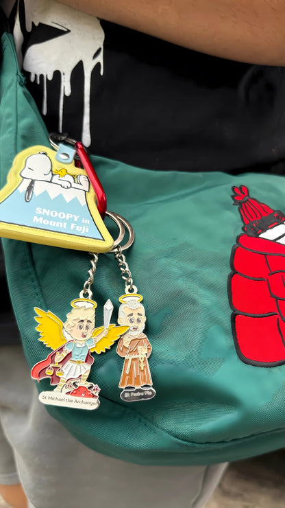 St Padre Pio Keyring