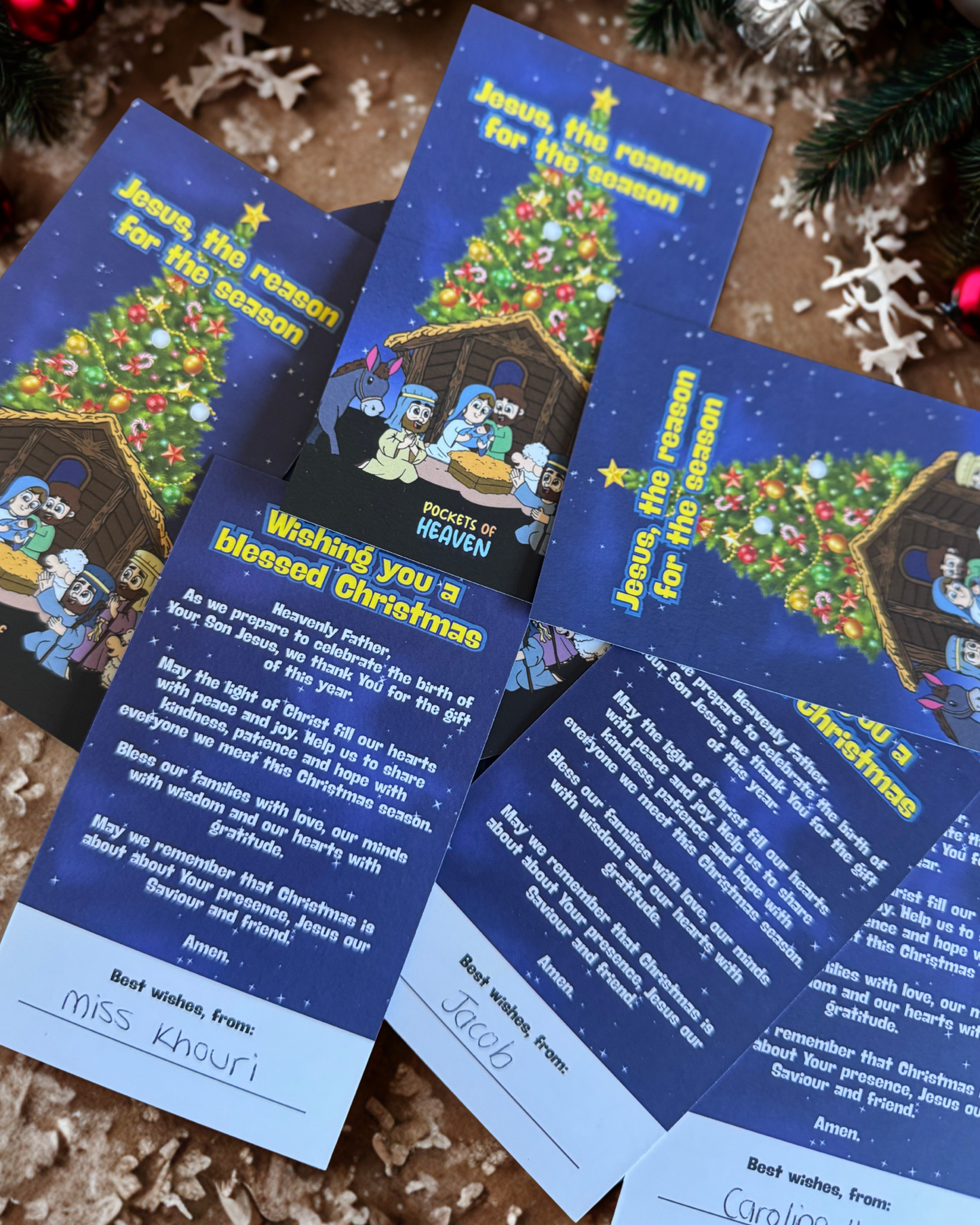 Christmas Prayer Gift Card