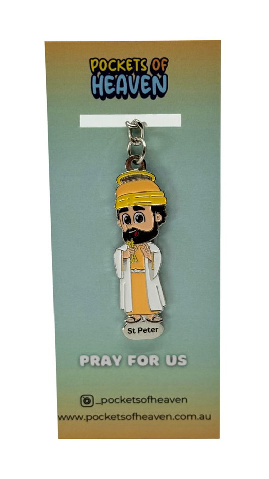 St Peter Keyring