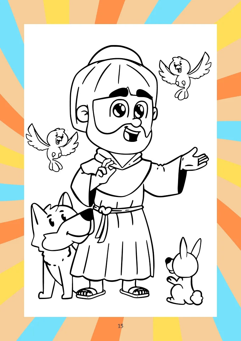 The Saints of Heaven: Interactive Activity Book