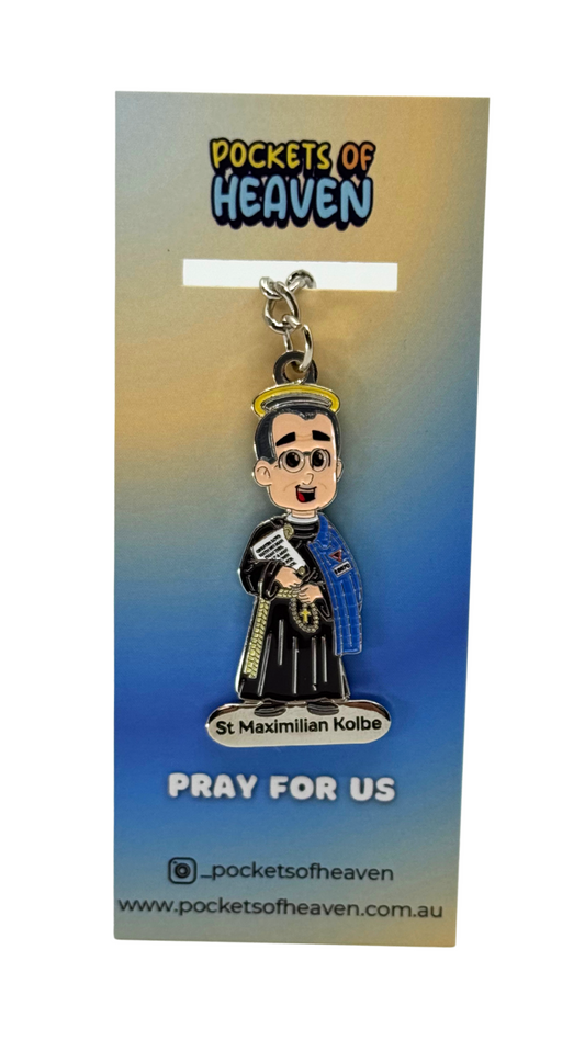 St Maximilian Kolbe Keyring