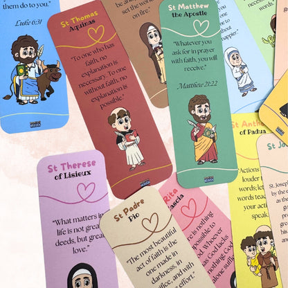 Bookmarks (20 x Saint Bookmarks)
