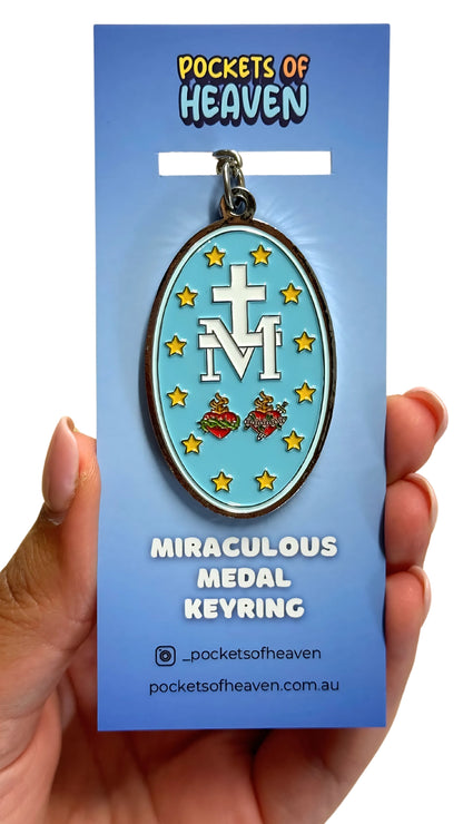 Miraculous Medal Keyring