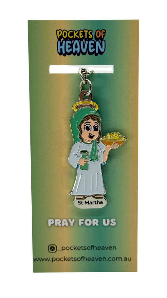 St Martha Keyring