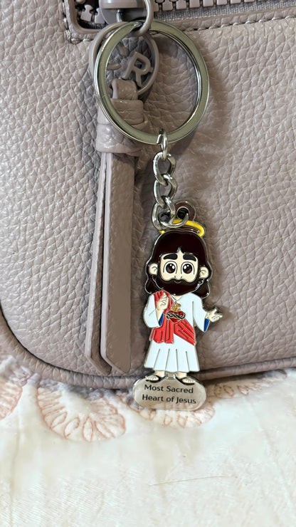 Most Sacred Heart of Jesus Keyring