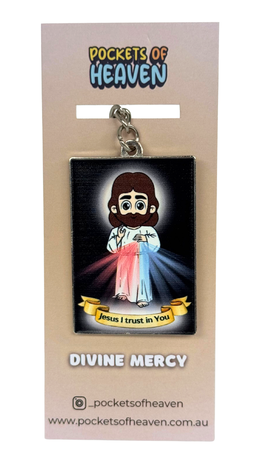 Divine Mercy Keyring