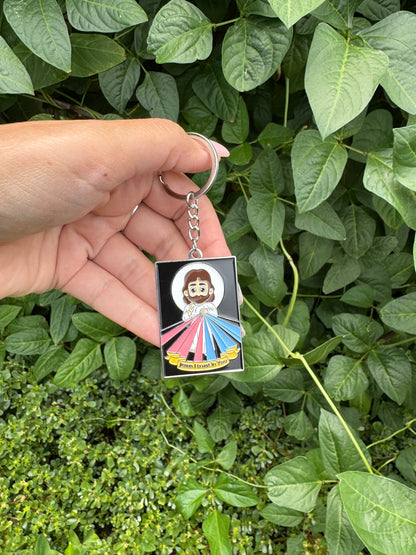 Divine Mercy Keyring
