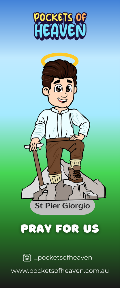 St Pier Giorgio Keyring