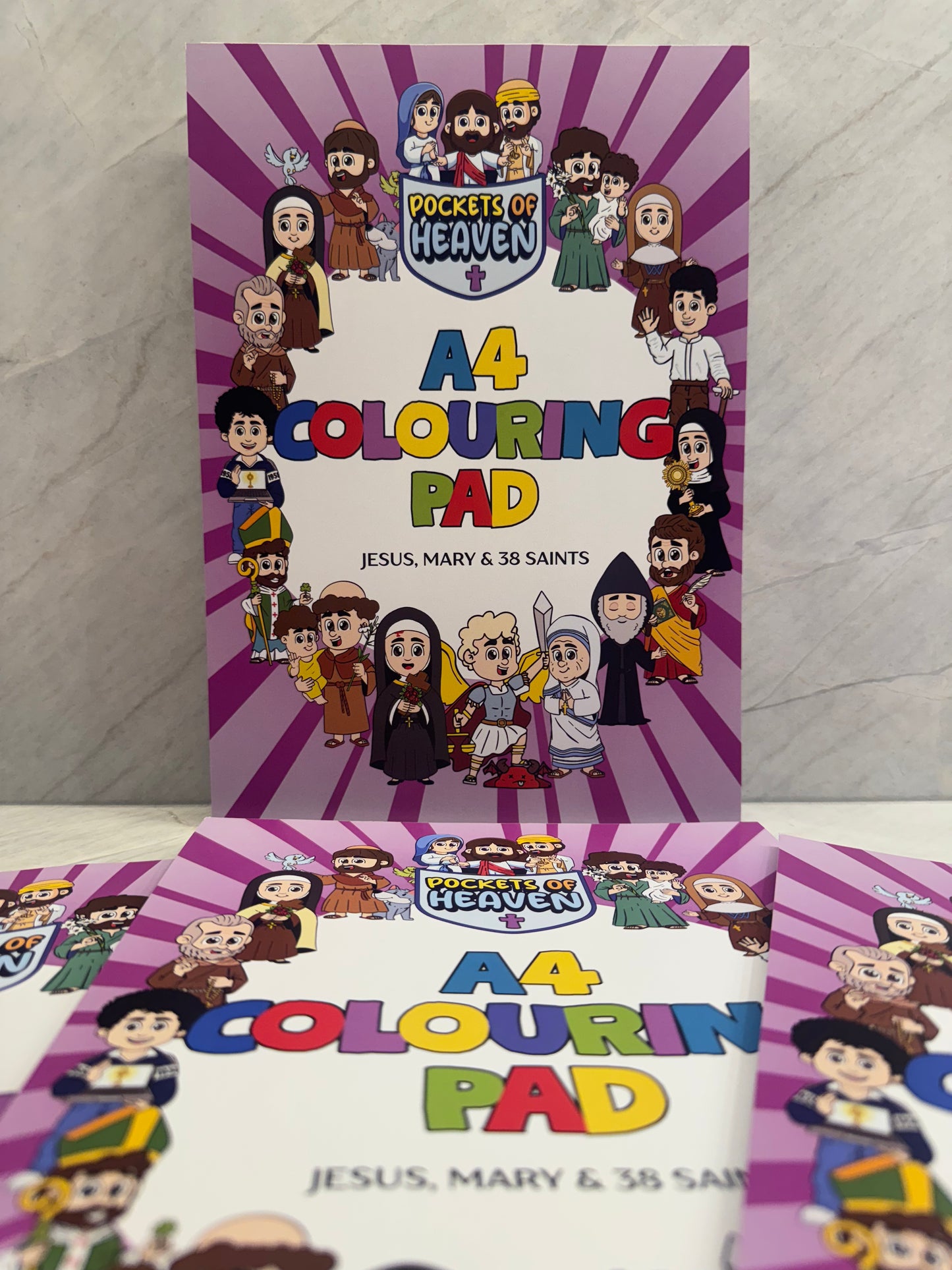 A4 Colouring Pad (40 pages)