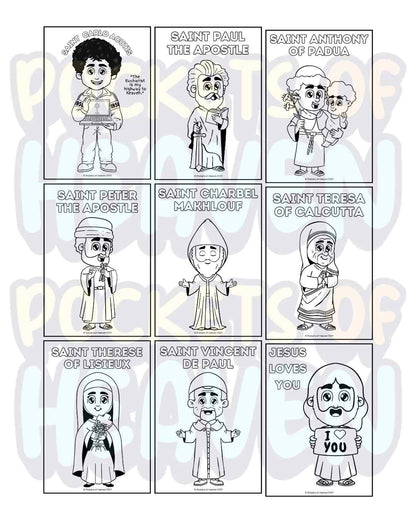 Digital Colouring Sheets