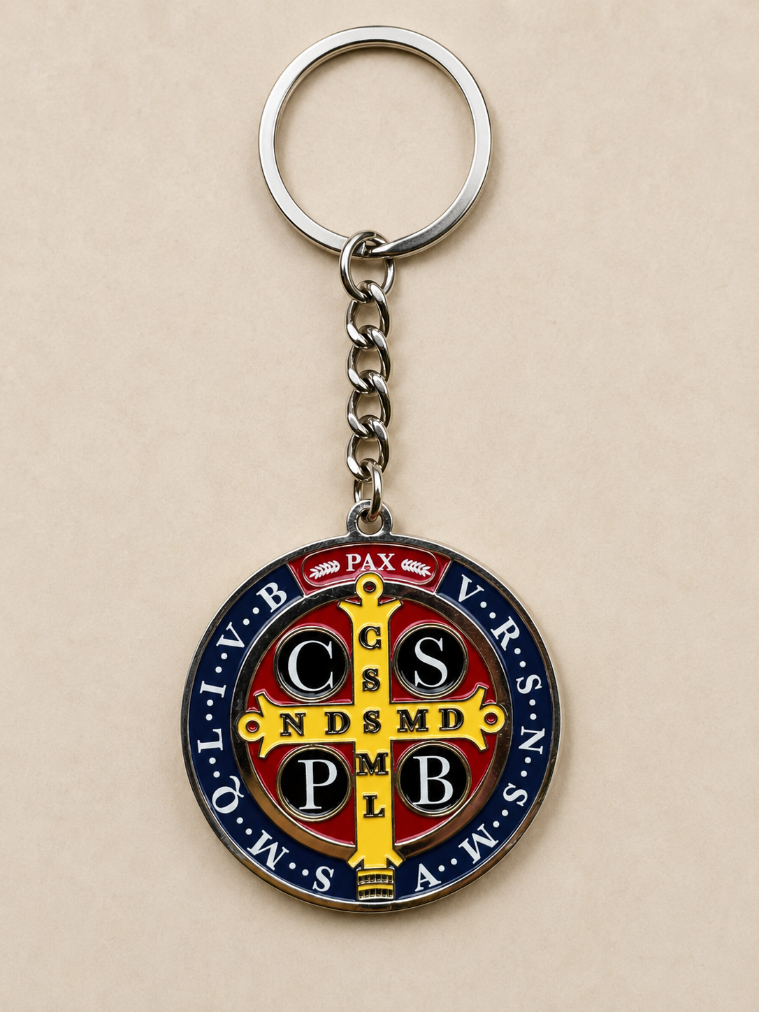 St Benedict Medal Keyring