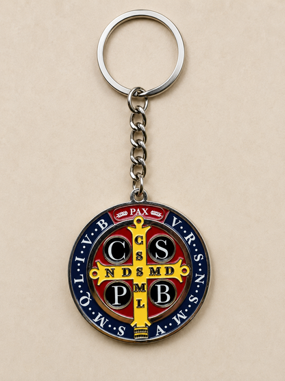 St Benedict Medal Keyring