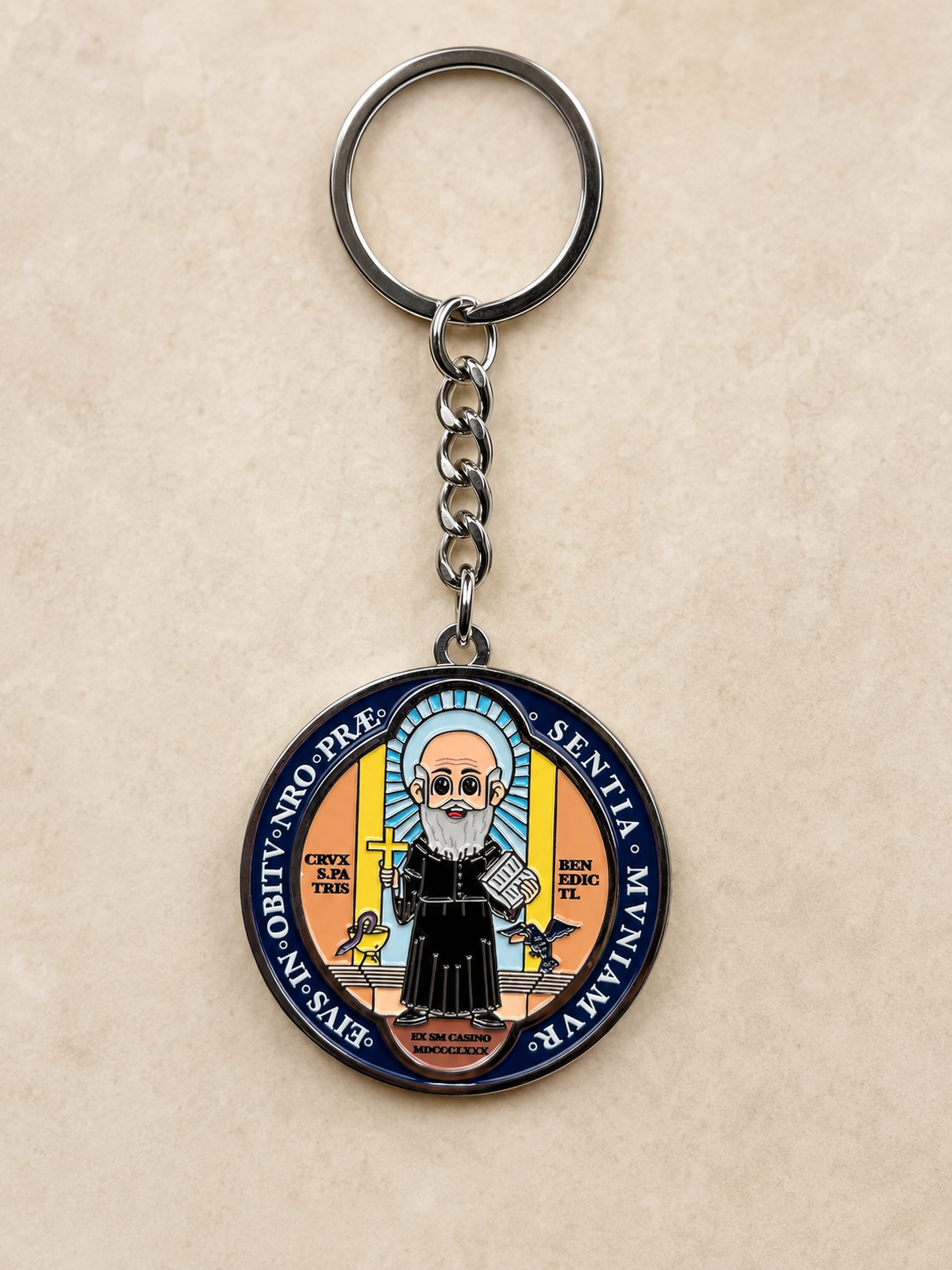 St Benedict Medal Keyring