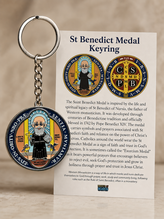 St Benedict Medal Keyring