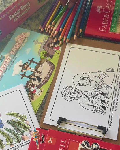 The Easter Story - A5 Colouring Pad